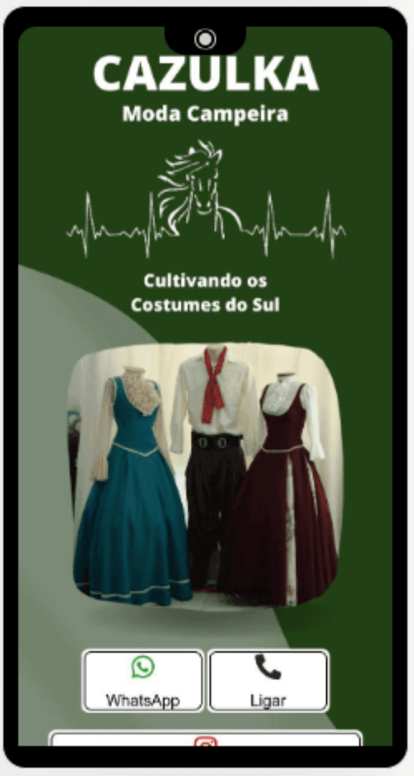 Cazulka Moda Campeira